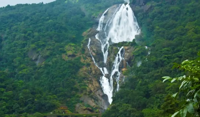 How To Reach Doodhsagar Waterfall By Train